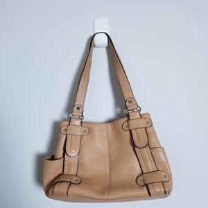 TIGNANELLO MUSTARD TOTE SATCHEL/HOBO